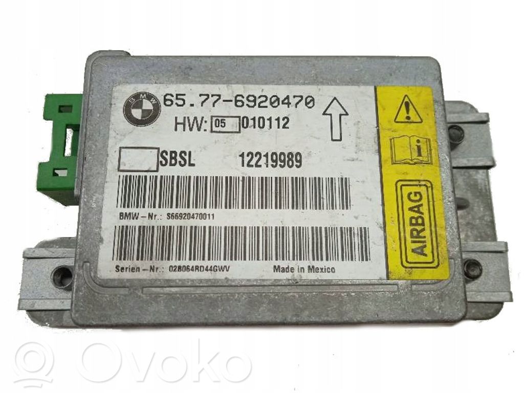 BMW 7 E65 E66 Airbag control unit/module 