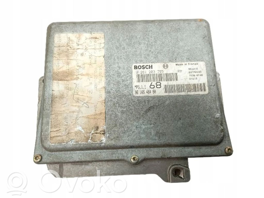 Peugeot 406 Engine control unit/module 
