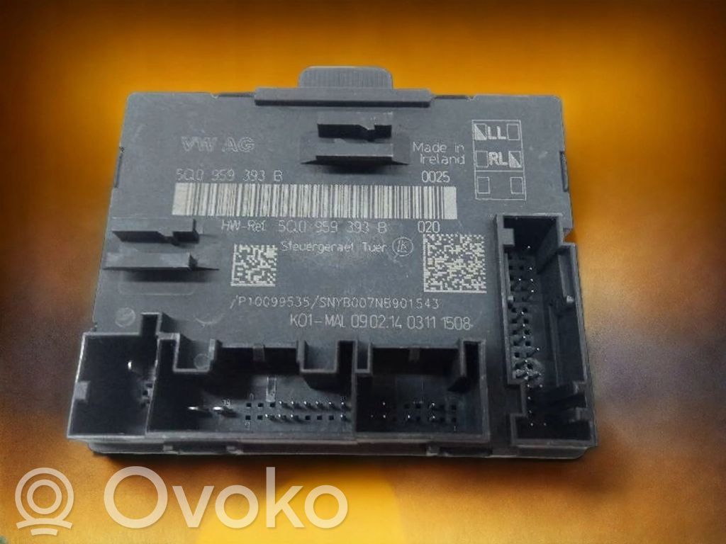 Volkswagen Golf VII Other control units/modules 