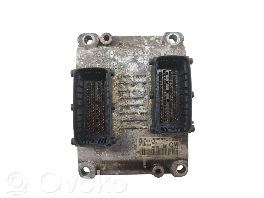 Opel Vectra C Engine control unit/module 