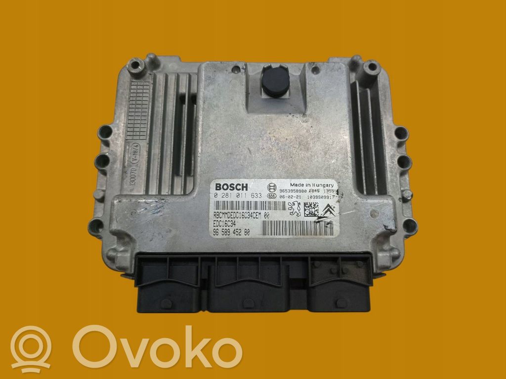 Peugeot 407 Engine control unit/module 