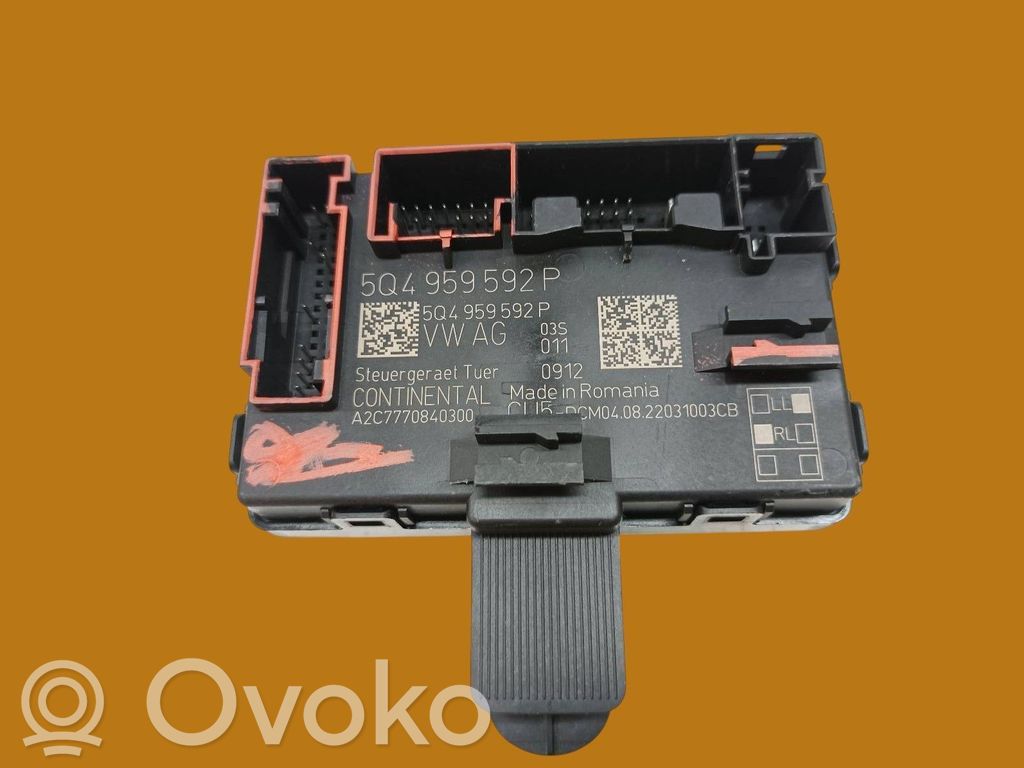 Skoda Karoq Other control units/modules 