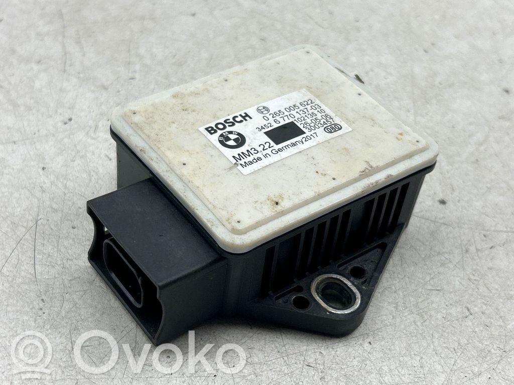 BMW 5 E60 E61 ESP acceleration yaw rate sensor 