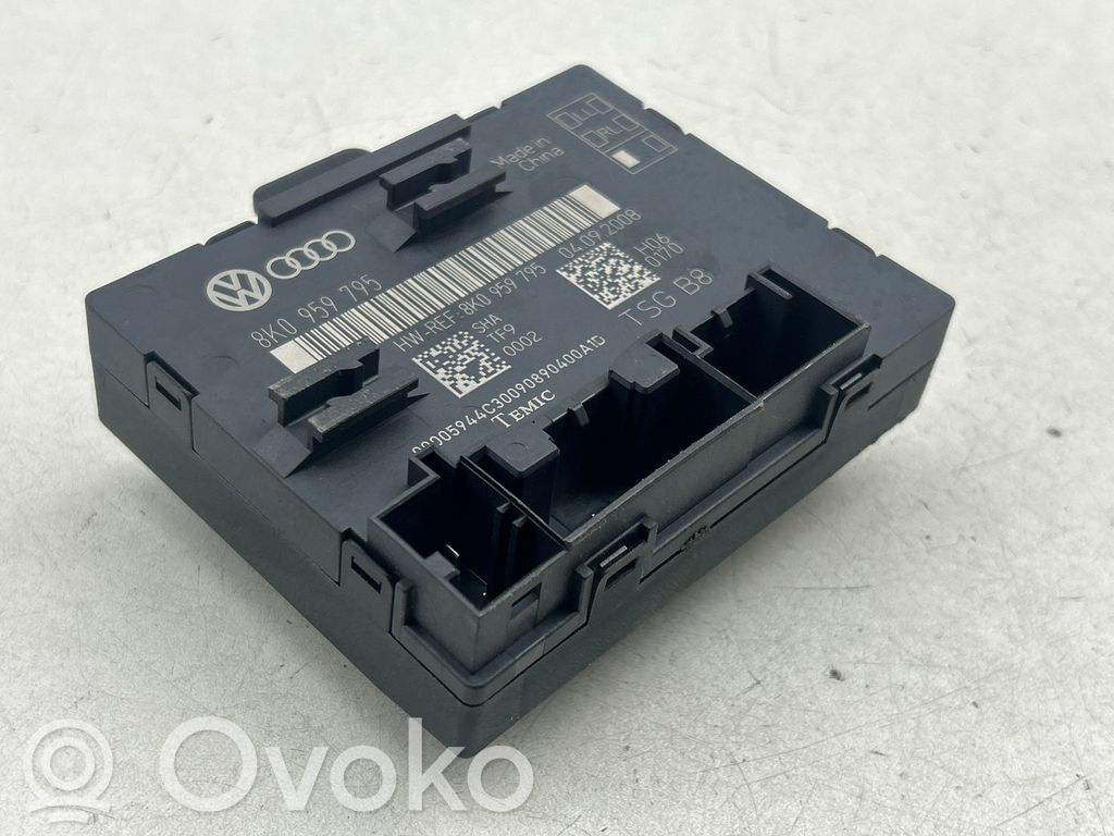 Audi A4 S4 B8 8K Durų elektronikos valdymo blokas 