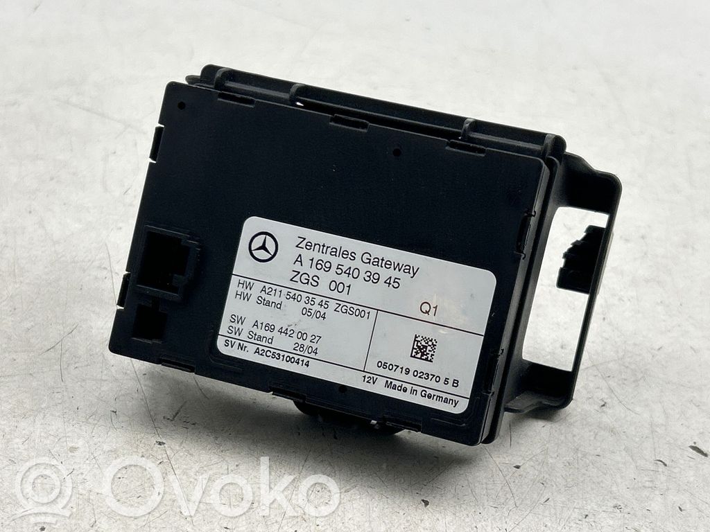 Moduł sterowania Gateway   A1695403945,A1694420027,A2115403545