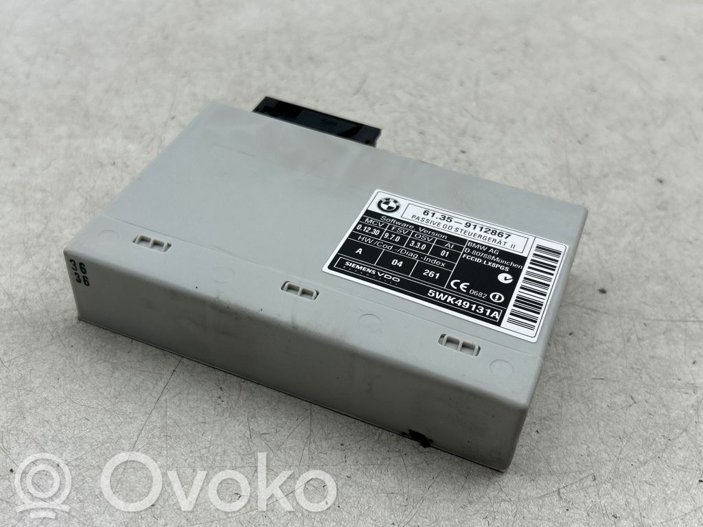 BMW 5 E60 E61 Keyless (KESSY) go control unit/module 