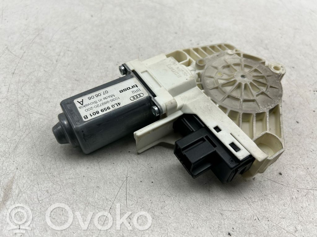 Audi Q7 4L Motor del regulador de la ventanilla de la puerta delantera 
