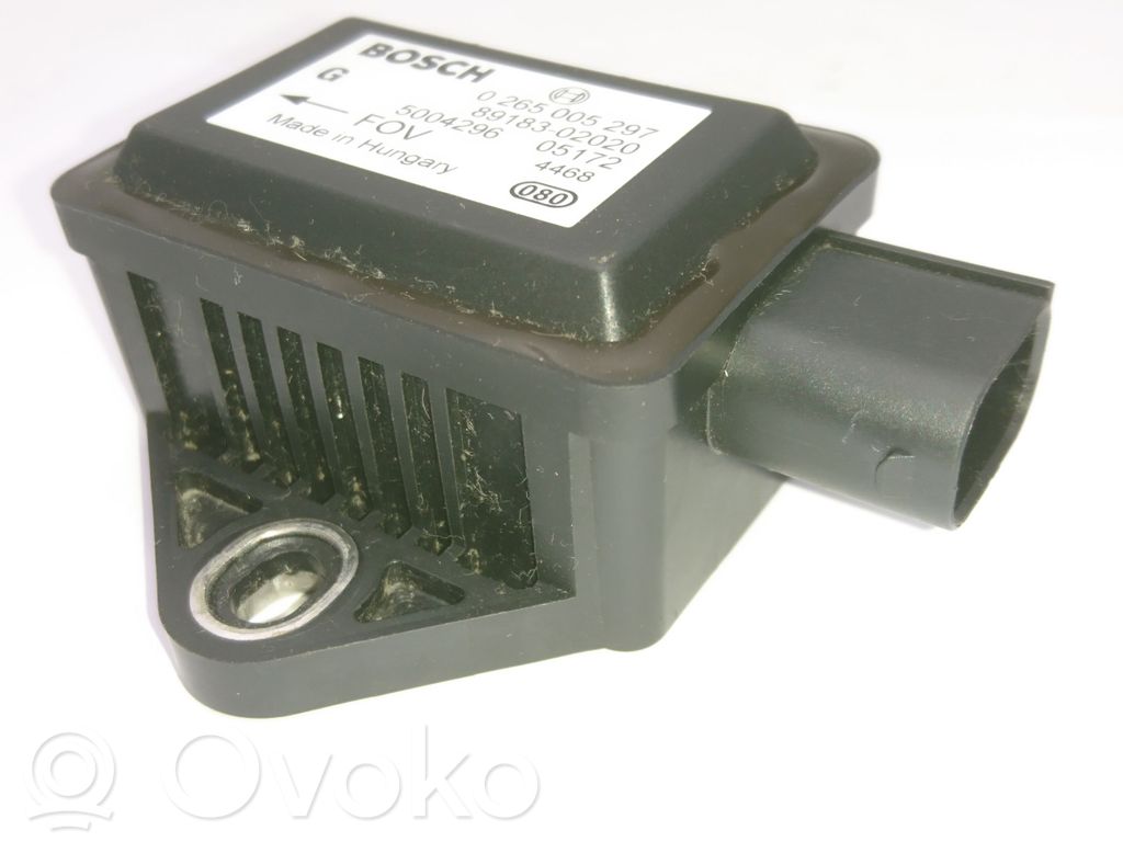Toyota Corolla Verso AR10 Sensor ESP de aceleración de frecuencia del intermitente 