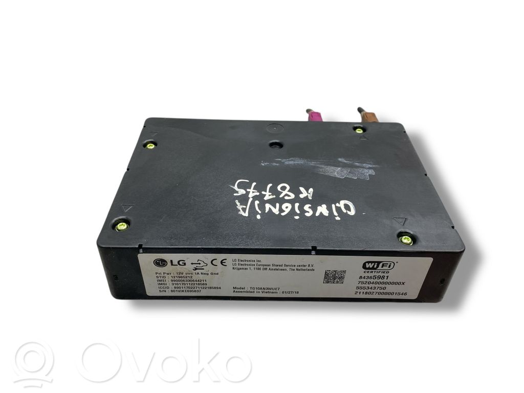 Opel Insignia B Other control units/modules 