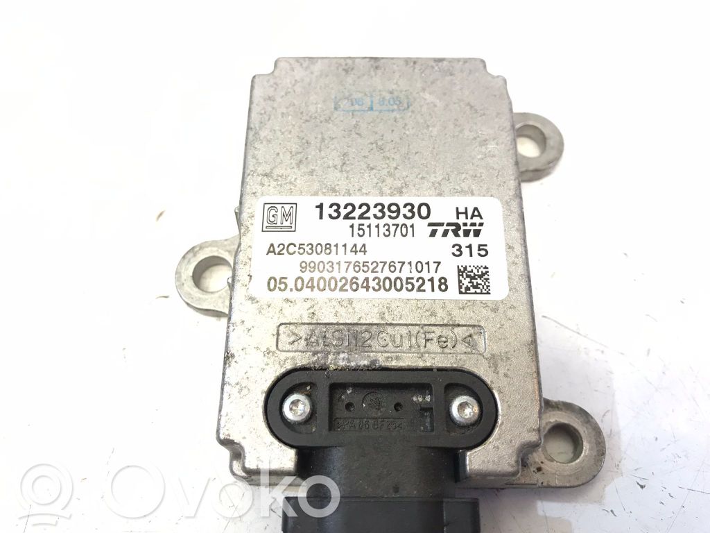 Saab 9-3 Ver2 ESP acceleration yaw rate sensor 
