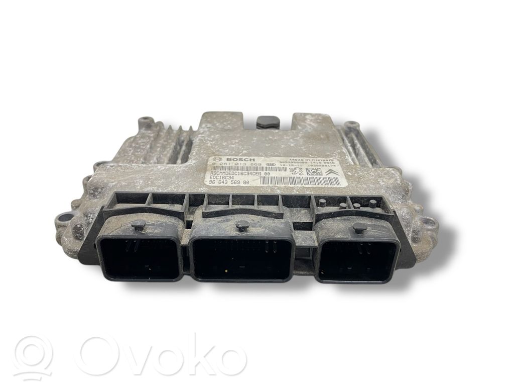 Engine control unit/module   9664356980,9653958980,0281013869