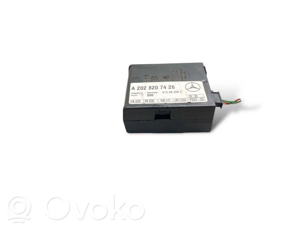 Mercedes-Benz CLK A208 C208 Unitate/modul control alarmă