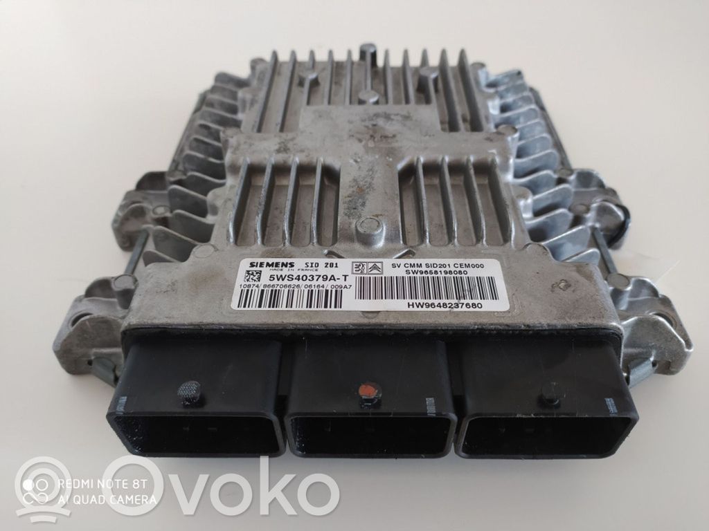 Peugeot 407 Engine control unit/module 