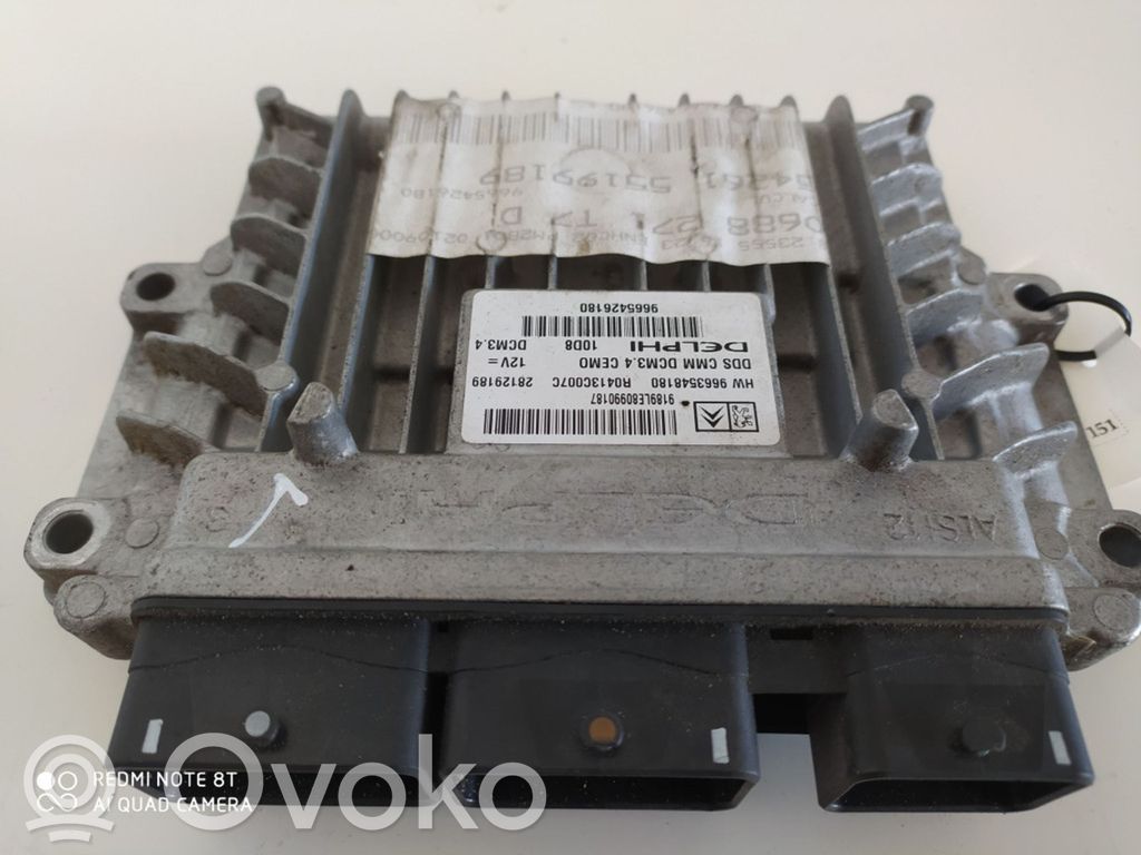 Peugeot 308 Engine control unit/module 