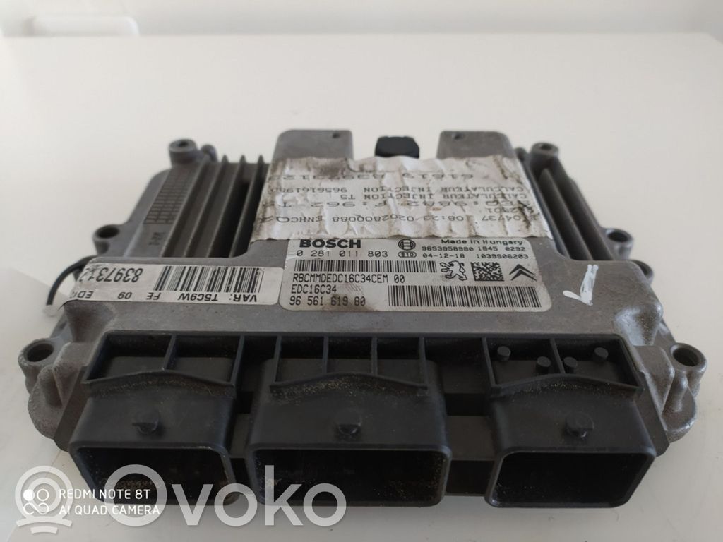Peugeot 207 Engine control unit/module 
