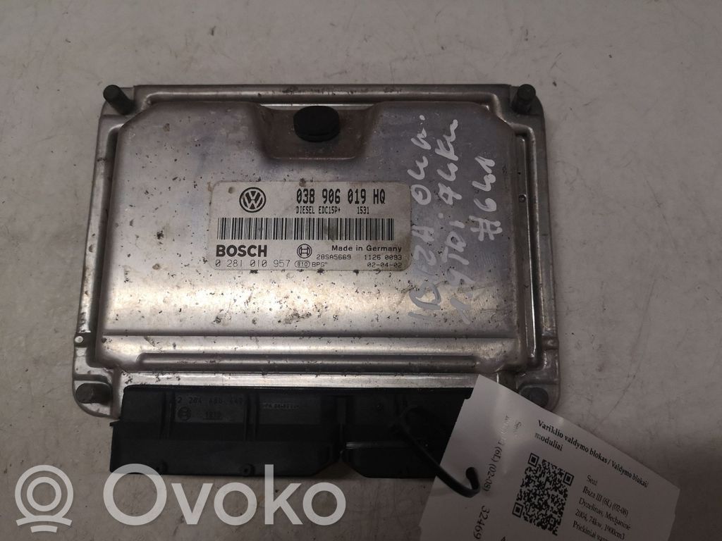 Seat Ibiza III (6L) Engine control unit/module 