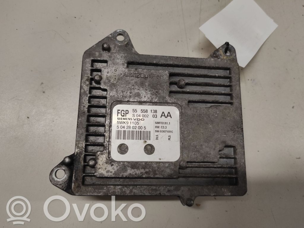 Opel Vectra C Engine control unit/module 
