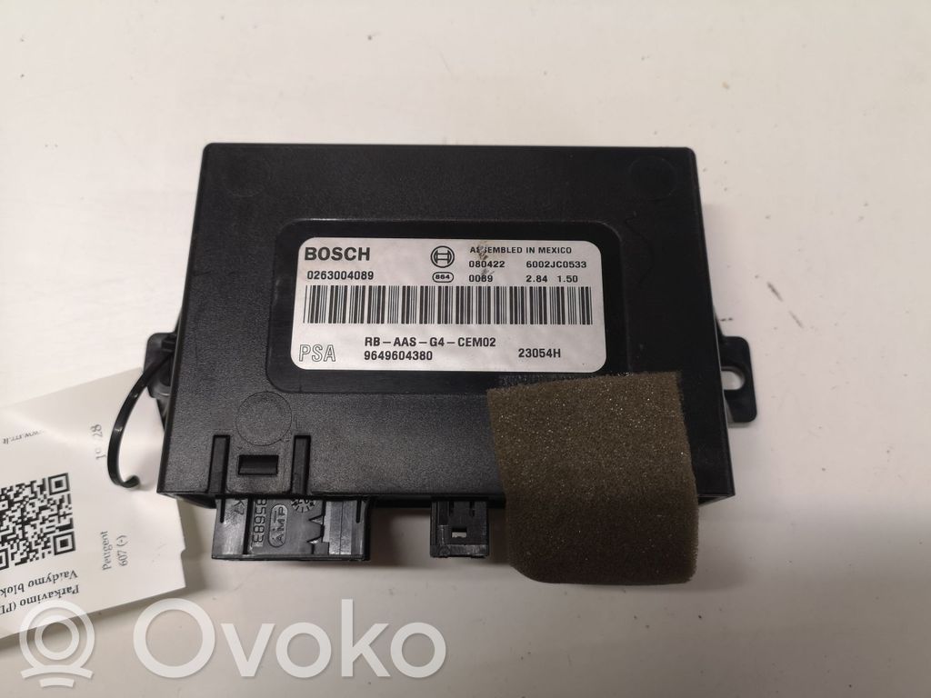 Peugeot 607 Parking PDC control unit/module 
