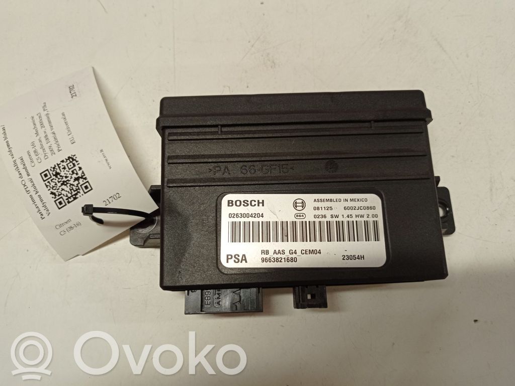 Citroen C5 Parking PDC control unit/module 