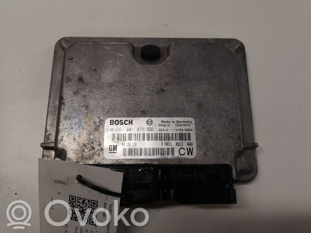 Opel Vectra B Engine control unit/module 