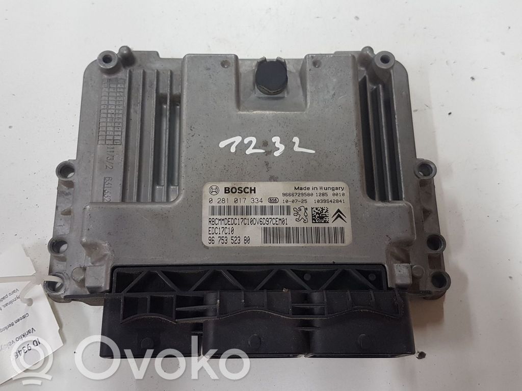 Citroen Berlingo Engine control unit/module 