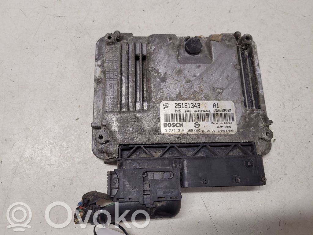 Chevrolet Captiva Engine control unit/module 