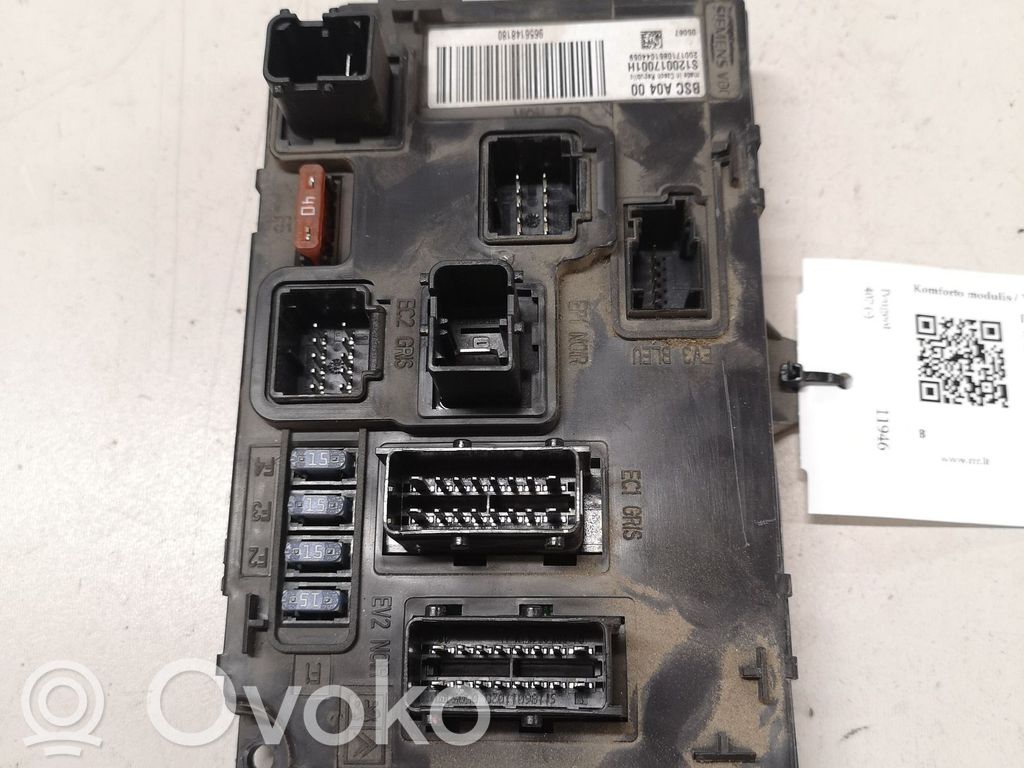 Peugeot 407 Comfort/convenience module 