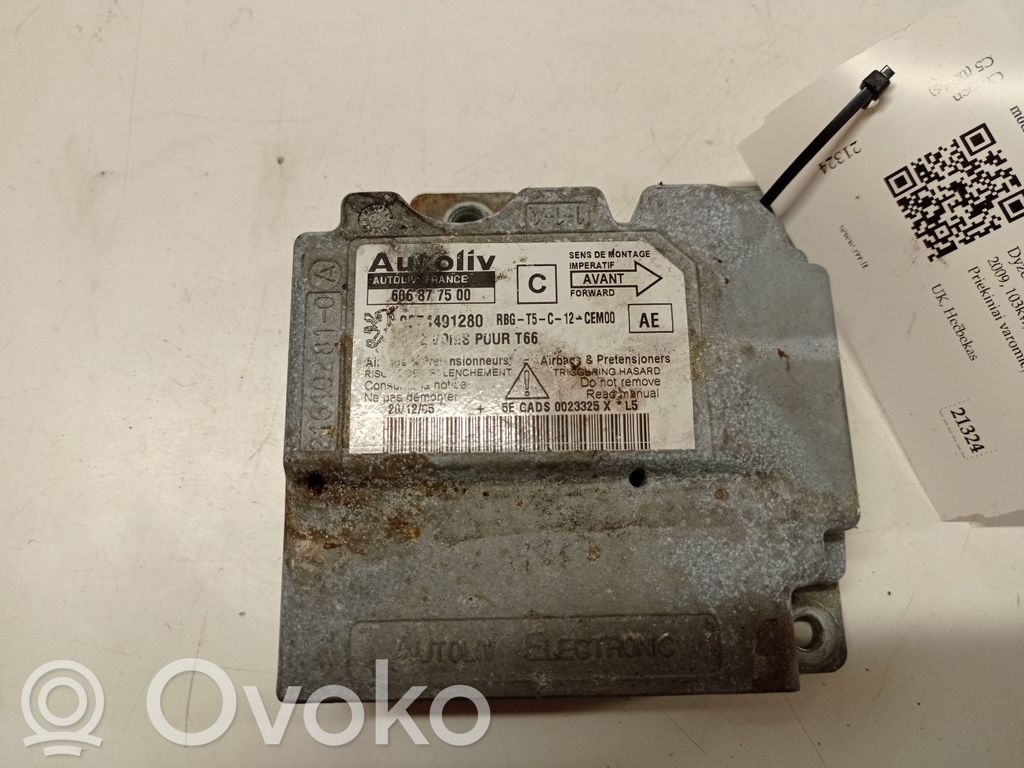 Citroen C5 Airbag control unit/module 