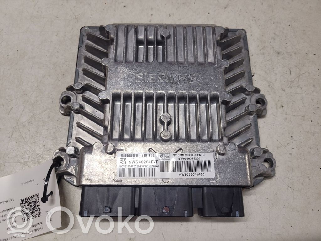 Peugeot 407 Engine control unit/module 