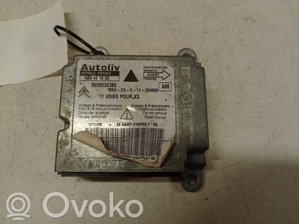 Citroen C5 Airbag control unit/module 