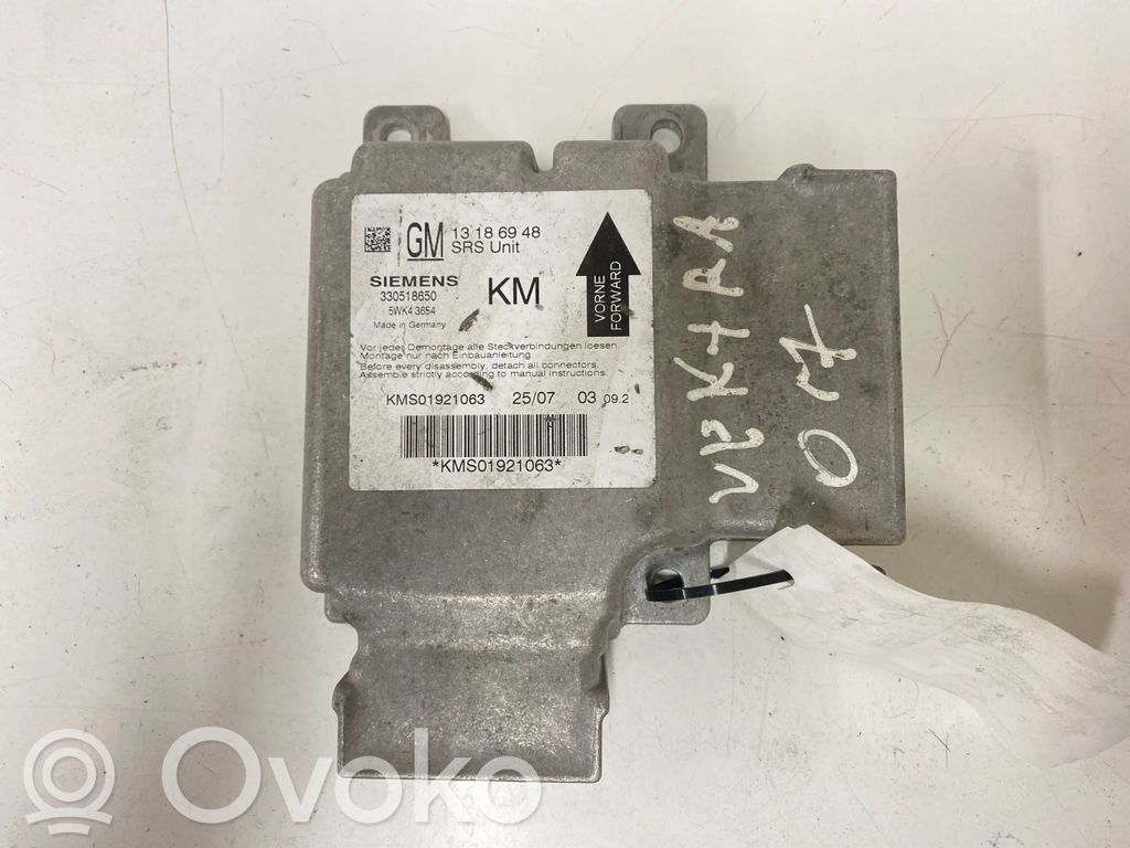 Opel Vectra C Airbag control unit/module 