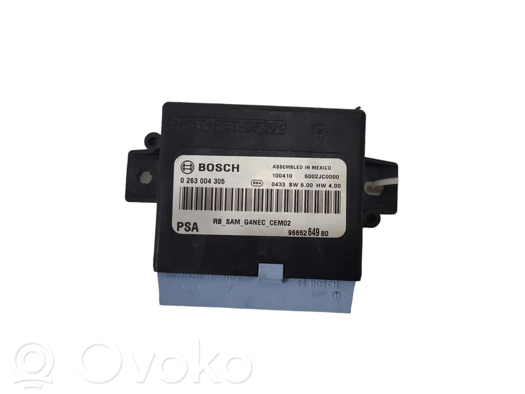 Citroen C4 II Parking PDC control unit/module 