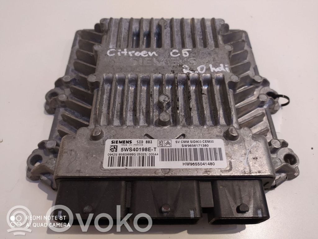 Citroen C5 Engine control unit/module 