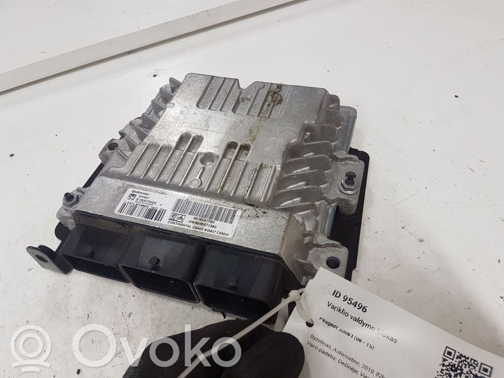 Peugeot 3008 I Engine control unit/module 