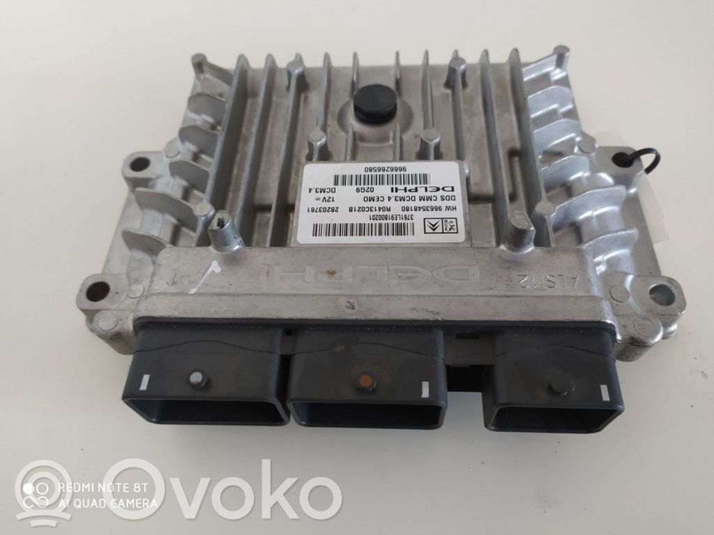Peugeot 407 Engine control unit/module 