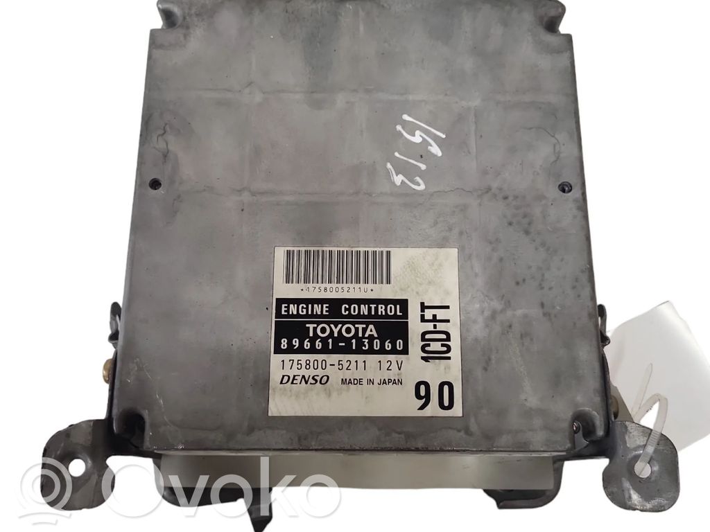 Toyota Corolla Verso E121 Engine control unit/module 