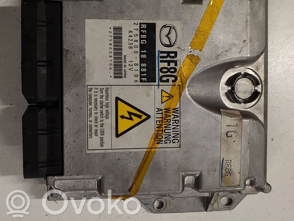 Engine control unit/module   RF8G,2758008106,K423812V,RF58008106,RF8G18881F