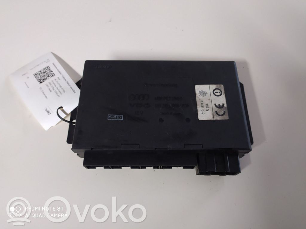 Audi A6 S6 C5 4B Comfort/convenience module 