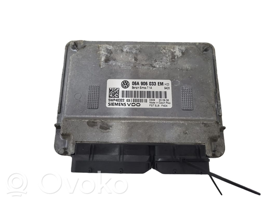 Volkswagen Golf V Engine control unit/module 