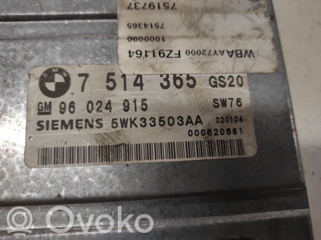 BMW 5 E39 Gearbox control unit/module 