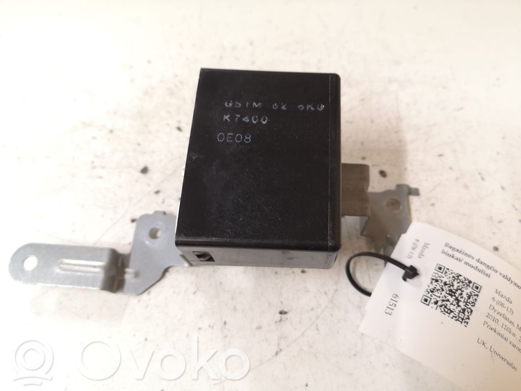 Mazda 6 Tailgate/trunk control unit/module 