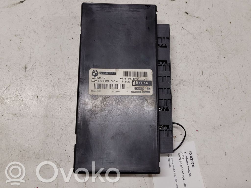 BMW 5 E60 E61 Komforta modulis 