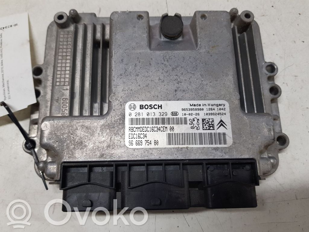 Citroen Berlingo Engine control unit/module 