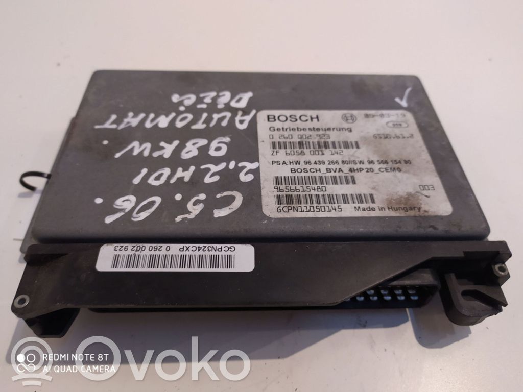 Citroen C5 Gearbox control unit/module 