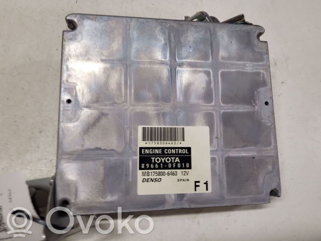 Toyota Corolla Verso AR10 Engine control unit/module 