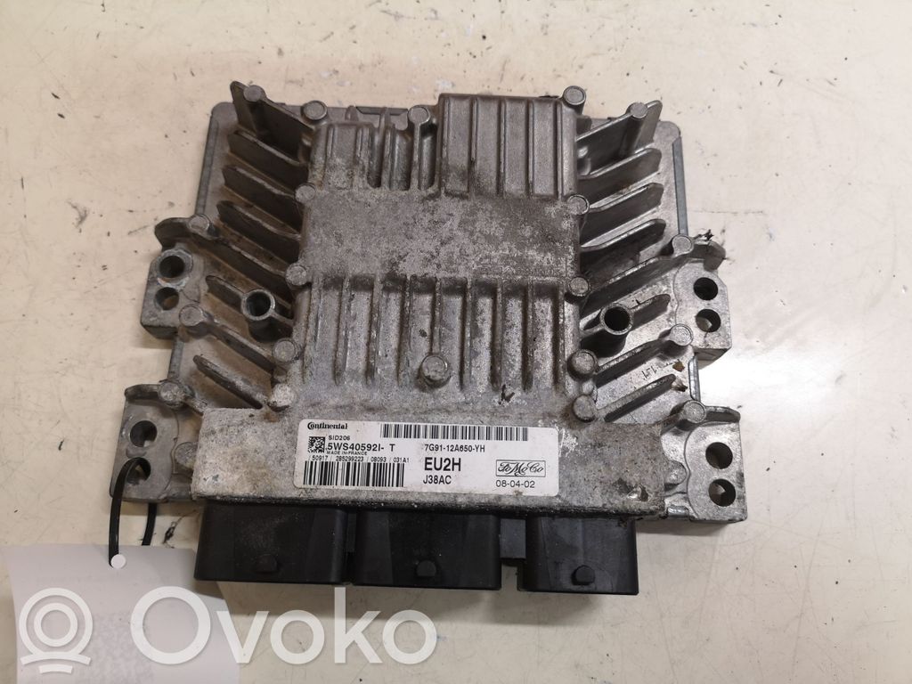 Ford Mondeo MK IV Engine control unit/module 