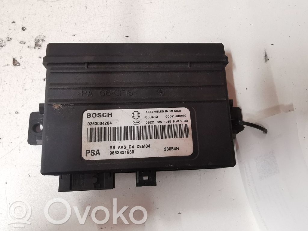 Citroen C3 Picasso Parking PDC control unit/module 