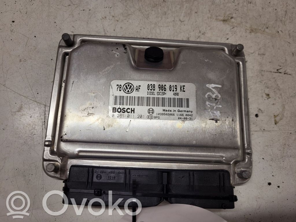 Skoda Superb B5 (3U) Engine control unit/module 