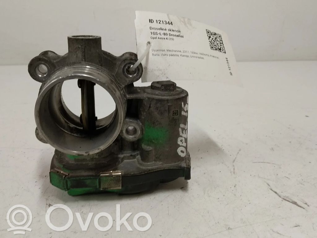 Opel Astra K Droselinė sklendė 
