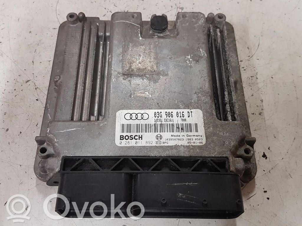 Audi A3 S3 8P Engine control unit/module 